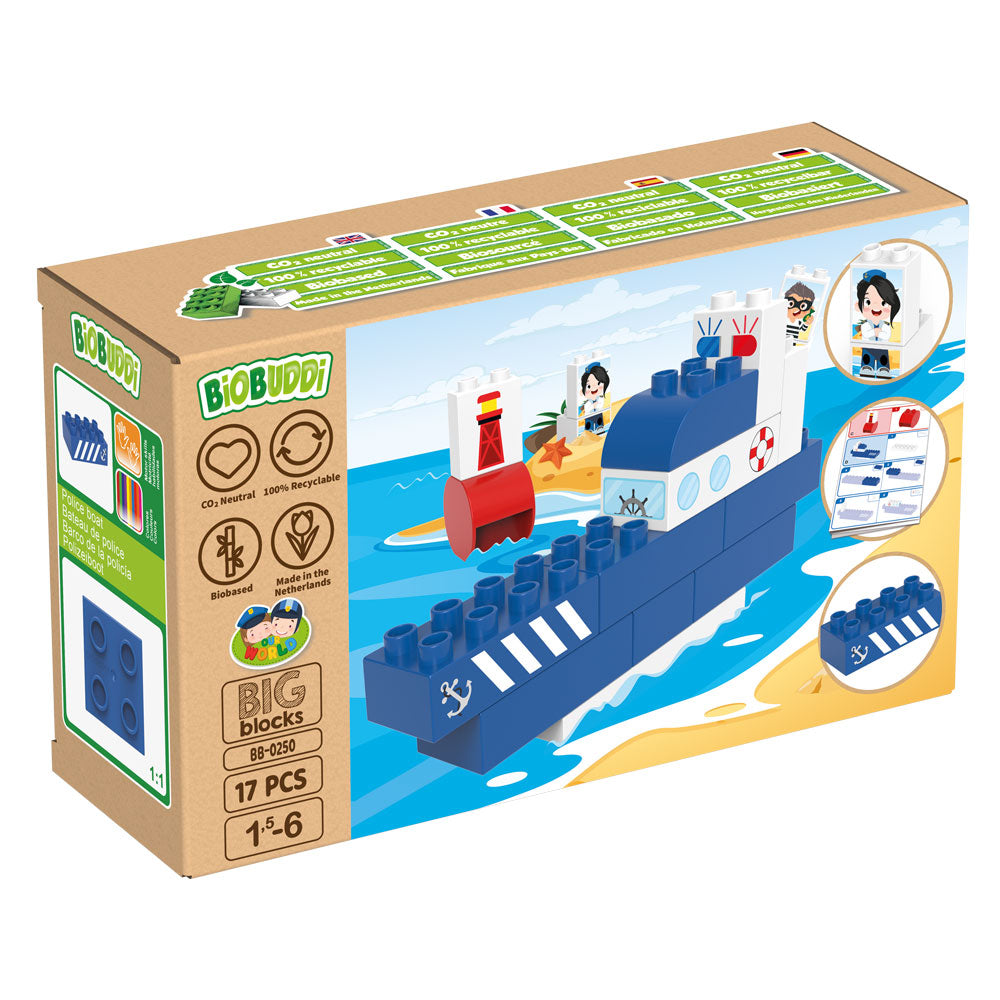 Duplo police hot sale boat